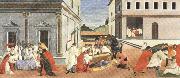 Sandro Botticelli Three miracles of St Zanobius reviving the dead (mk36) china oil painting artist